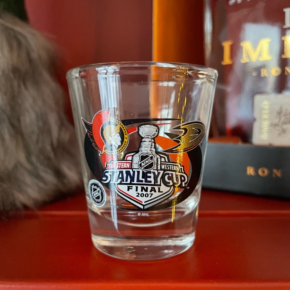 NHL Stanley Cup Final 2007 Shot Glass